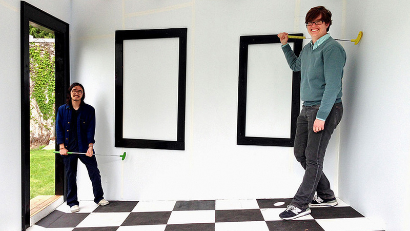 Illustration for article titled Every Hole's a Piece of Art In This Sculpture Garden Mini Golf Course